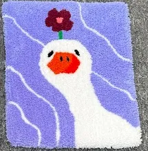Ergebnis: Gans mit Blume