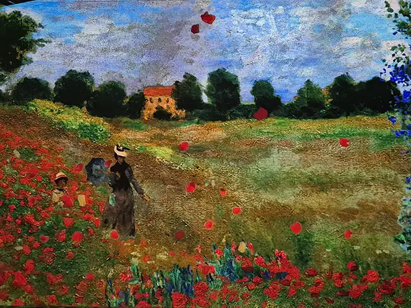 Sehr detailreiches Motiv mit vielen kleinen Flächen - Beispielmotiv